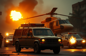 Gangs in Haiti struck US Embassy vehicles and UN helicopter with gunfire