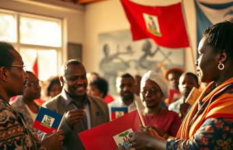 What actions can the Haitian Diaspora take to support political stability in Haiti?
