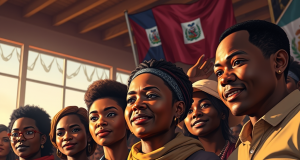 How can the Haitian Diaspora leverage international support to influence Haitian politics?