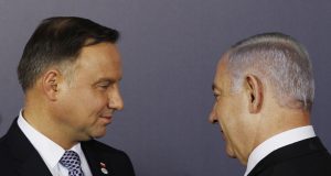 Polish president wants ICC indictee Netanyahu to be able to go to Auschwitz anniversary, aide says
