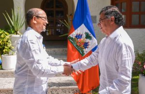 Visite de Gustavo Petro en Haïti