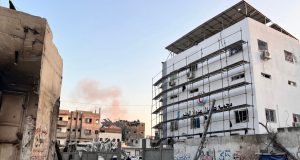 Israel burns northern Gaza’s last functioning hospital; patients and staff removed