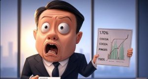 Les prix du cacao ont augmenté de 170% et ceux du café de 78% sur le marché mondial