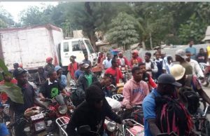 Tension à Lascahobas : des axes routiers bloqués à la circulation