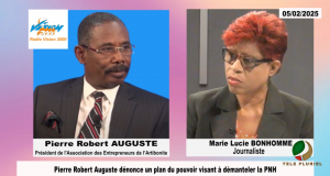 Référendum bidon, insécurité et dérive politique du CPT, hypocrisie de Lavalas : Le cri d’alarme de PRA dans « Invité du Jour » sur Vision 2000