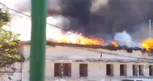 L’hôpital général incendié !