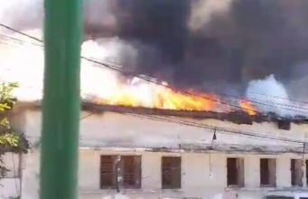L’hôpital général incendié !