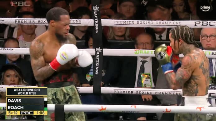 2025 03 01 Lamont Roach Jr vs Gervonta Tank Davis at Barclays in a controversial fight