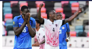 Gold Cup – Frantzdy Pierrot salue le soutien des supporters haïtiens après le nul face à Trinidad à Houston, Texas