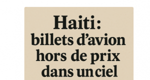 Le marché aérien haïtien, prisonnier d’une concurrence absente