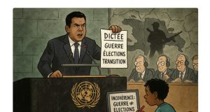 ONU – Promesse électorale dans un « pays en guerre » : Laurent Saint-Cyr a bien récité sa dictée