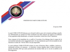 Haïti : UNIR réclame la fin de la transition au 7 février 2026, sans se prononcer sur le sort du Premier ministre de doublure