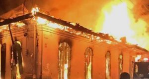 Le marché Cluny du Cap-Haitien incendié