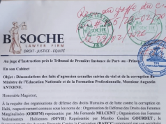 Plainte pour viols visant le ministre Augustin Antoine : le Parquet engage une procédure en diffamation contre l’avocat de la plaignante