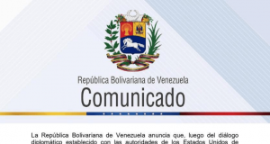 Caracas annonce la reprise des relations diplomatiques avec Washington, interrompues depuis 2019